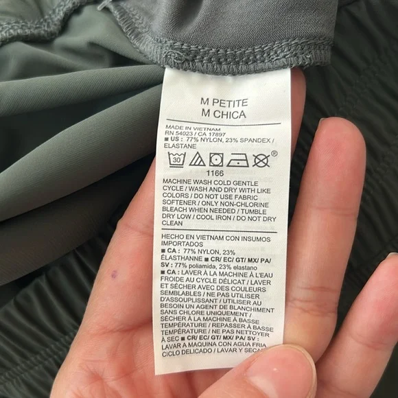 Old Navy Wide Leg Active Pants - “Dark Ivy” Green - Picture 6 of 7